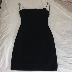 Windsor Black Glitter Dress